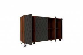 Модульная Спальня Римини (МДФ графит софт) в Елабуге - elabuga.mebel24.online | фото 3