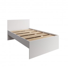МОРИ КРМЯ 1200.1/1 Кровать с нишей под ящики белый в Елабуге - elabuga.mebel24.online | фото 1