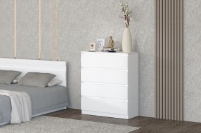 МС "Хилтон" Комод №1 800 (4 ящ.) белый текстурный в Елабуге - elabuga.mebel24.online | фото