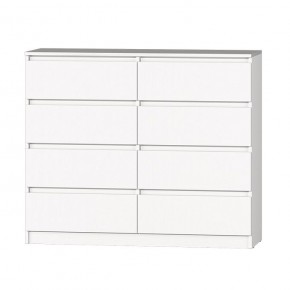 МС "Хилтон" Комод №3 1200 (8 ящ.) Белый текстурный в Елабуге - elabuga.mebel24.online | фото