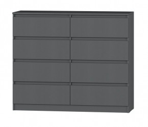 МС "Хилтон" Комод №3 1200 (8 ящ.) графит в Елабуге - elabuga.mebel24.online | фото 2