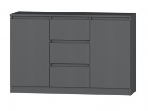 МС "Хилтон" Комод №4 1200 (графит) в Елабуге - elabuga.mebel24.online | фото 2