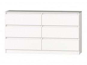 МС "Хилтон" Комод №5 1400 (6 ящ.) белый текстурный в Елабуге - elabuga.mebel24.online | фото 2