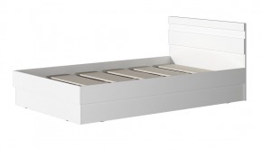 МС "Хилтон" Кровать 1,2 (Белый текстурный) 1200*2000 в Елабуге - elabuga.mebel24.online | фото