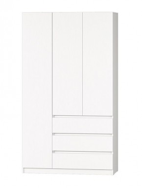 МС "Хилтон" Шкаф №2 1200 (Белый текстурный) в Елабуге - elabuga.mebel24.online | фото