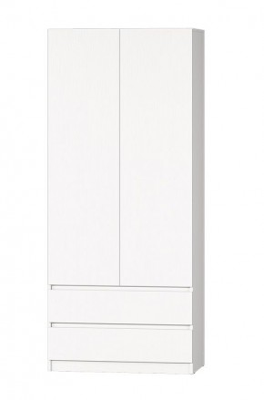 МС "Хилтон" Шкаф №3 900 (Белый текстурный) в Елабуге - elabuga.mebel24.online | фото 2