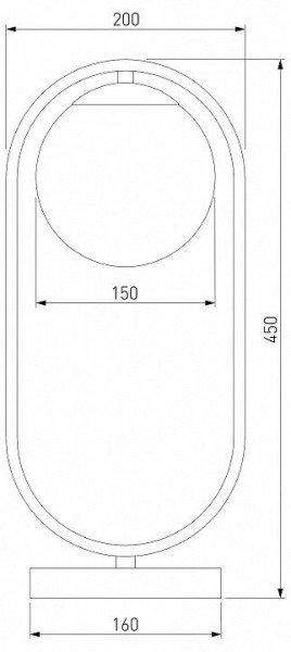 Настольная лампа декоративная Eurosvet Ringo 01138/1 золото в Елабуге - elabuga.mebel24.online | фото 3