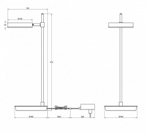 Настольная лампа декоративная Maytoni Fad MOD070TL-L8W3K в Елабуге - elabuga.mebel24.online | фото 3