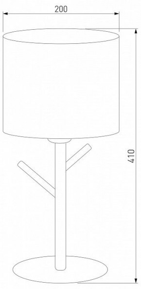 Настольная лампа декоративная TK Lighting Albero 5571 Albero White в Елабуге - elabuga.mebel24.online | фото 2