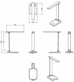 Настольная лампа офисная Arte Lamp London A5124LT-1BK в Елабуге - elabuga.mebel24.online | фото 2