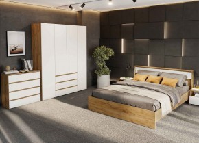 НЕКСТ 1 Спальня (Дуб Золотой/Белый) в Елабуге - elabuga.mebel24.online | фото