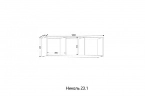 НИКОЛЬ 23.1 Антресоль в Елабуге - elabuga.mebel24.online | фото 2