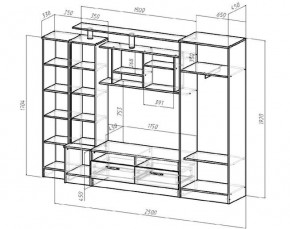 ОСКАР Гостиная (ЯШТ/ЯШС) в Елабуге - elabuga.mebel24.online | фото 2