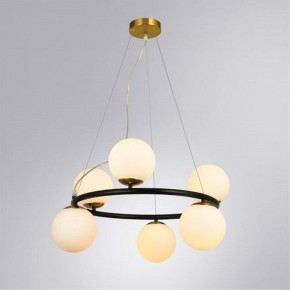 Подвесная люстра Arte Lamp Alcor A2224SP-6BK в Елабуге - elabuga.mebel24.online | фото 2