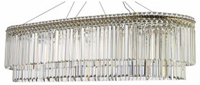Подвесная люстра Arti Lampadari Ovindoli Nickel Ovindoli L 1.5.120x40.101 G в Елабуге - elabuga.mebel24.online | фото