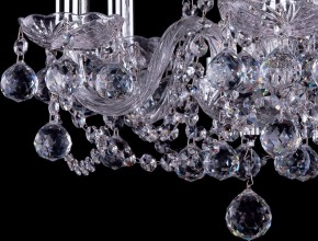 Подвесная люстра Bohemia Ivele Crystal 1402 1402/5/141/Ni/Balls в Елабуге - elabuga.mebel24.online | фото 3