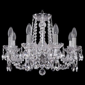 Подвесная люстра Bohemia Ivele Crystal 1402 1402/8/160/Ni в Елабуге - elabuga.mebel24.online | фото 2