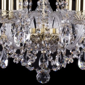 Подвесная люстра Bohemia Ivele Crystal 1402 1402/8/195/G/tube в Елабуге - elabuga.mebel24.online | фото 3