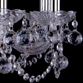 Подвесная люстра Bohemia Ivele Crystal 1402 1402/8/195/Ni/Balls в Елабуге - elabuga.mebel24.online | фото 3