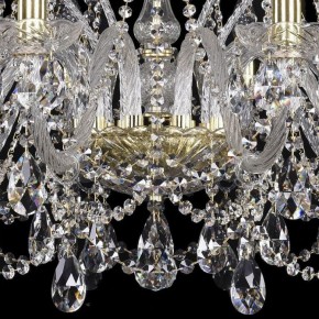 Подвесная люстра Bohemia Ivele Crystal 1411 1411/10/300/G в Елабуге - elabuga.mebel24.online | фото 3