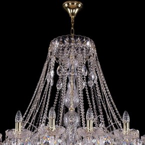 Подвесная люстра Bohemia Ivele Crystal 1411 1411/24/530/G в Елабуге - elabuga.mebel24.online | фото 4