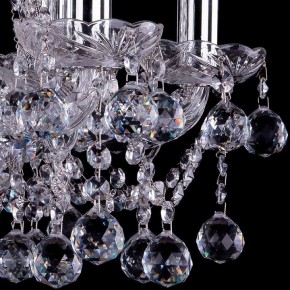 Подвесная люстра Bohemia Ivele Crystal 1413 1413/6/141/Ni/Balls в Елабуге - elabuga.mebel24.online | фото 3