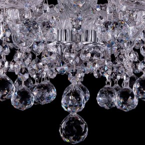 Подвесная люстра Bohemia Ivele Crystal 1413 1413/6/141/Ni/Balls в Елабуге - elabuga.mebel24.online | фото 4