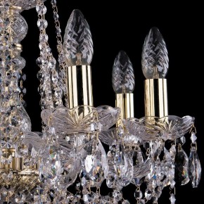 Подвесная люстра Bohemia Ivele Crystal 1413 1413/8/165/G/Tube в Елабуге - elabuga.mebel24.online | фото 2