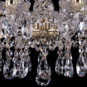 Подвесная люстра Bohemia Ivele Crystal 1413 1413/8/165/G/Tube в Елабуге - elabuga.mebel24.online | фото 3