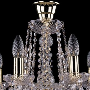 Подвесная люстра Bohemia Ivele Crystal 1413 1413/8/165/G/Tube в Елабуге - elabuga.mebel24.online | фото 4