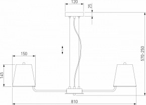 Подвесная люстра Eurosvet Amaretto 60155/8 хром в Елабуге - elabuga.mebel24.online | фото 5