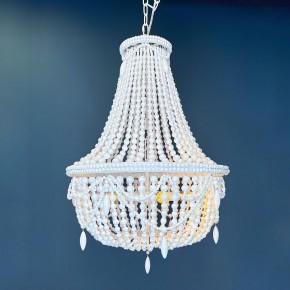 Подвесная люстра Imperiumloft Rh Anselme White Wood Large Chandelier 40.1934-0 в Елабуге - elabuga.mebel24.online | фото 3