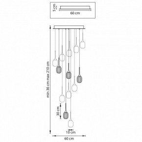 Подвесная люстра Lightstar Acrile 738131 в Елабуге - elabuga.mebel24.online | фото 7