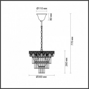 Подвесная люстра Lumion Iggy 5232/4 в Елабуге - elabuga.mebel24.online | фото 4