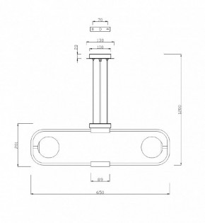 Подвесная люстра Maytoni Avola MOD431-PL-06-WG в Елабуге - elabuga.mebel24.online | фото 9