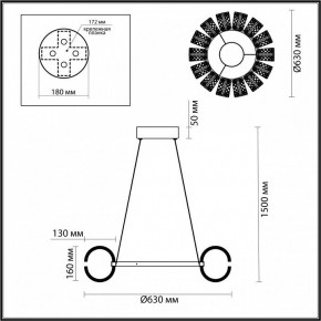 Подвесная люстра Odeon Light Mirage 5030/92L в Елабуге - elabuga.mebel24.online | фото 5