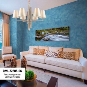 Подвесная люстра Omnilux Porlezza OML-72203-06 в Елабуге - elabuga.mebel24.online | фото 8