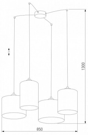 Подвесная люстра TK Lighting Juta 6585 Juta в Елабуге - elabuga.mebel24.online | фото 2