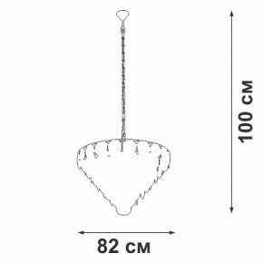 Подвесная люстра Vitaluce V58340 V58340-8/25 в Елабуге - elabuga.mebel24.online | фото 3