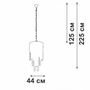Подвесная люстра Vitaluce V5885 V5885-9/7 в Елабуге - elabuga.mebel24.online | фото 3