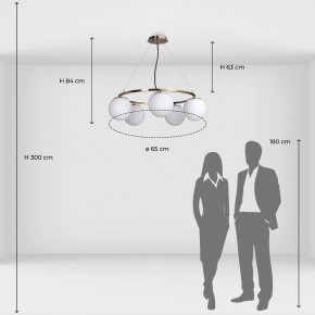 Подвесной светильник DeMarkt Оливия 11 306014505 в Елабуге - elabuga.mebel24.online | фото 8
