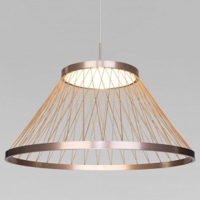Подвесной светильник Eurosvet Cesta 40017/1 LED коричневый в Елабуге - elabuga.mebel24.online | фото