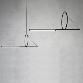 Подвесной светильник Imperiumloft Suspension Cercle Et Trait – Graphite Satine 40.1282-0 в Елабуге - elabuga.mebel24.online | фото 4