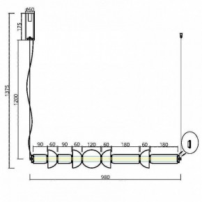 Подвесной светильник Maytoni Cosmo MOD210PL-L39B3K в Елабуге - elabuga.mebel24.online | фото 6
