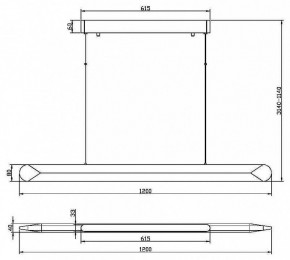 Подвесной светильник Maytoni Motion MOD276PL-L40W3K в Елабуге - elabuga.mebel24.online | фото 4