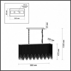 Подвесной светильник Odeon Light Chokka 5028/9A в Елабуге - elabuga.mebel24.online | фото 5