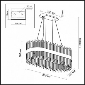 Подвесной светильник Odeon Light Focco 4722/24 в Елабуге - elabuga.mebel24.online | фото 5