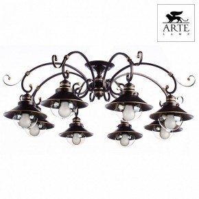 Потолочная люстра Arte Lamp Grazioso A4577PL-8CK в Елабуге - elabuga.mebel24.online | фото 2