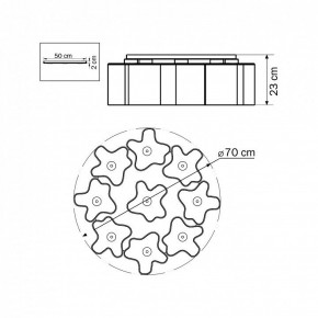 Потолочная люстра Lightstar Nubi 802090 в Елабуге - elabuga.mebel24.online | фото 5