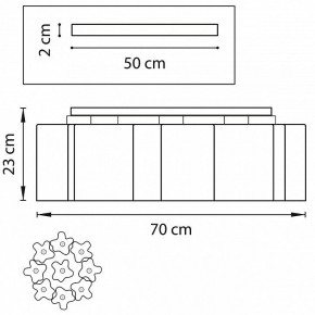 Потолочная люстра Lightstar Nubi 802093 в Елабуге - elabuga.mebel24.online | фото 2